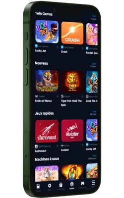 Jeux de 1Win Casino app