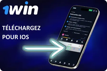 1win côte d'ivoire télécharger sur iOS