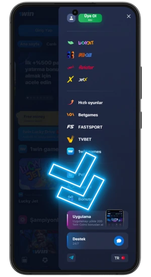1Win APK’yı indirin