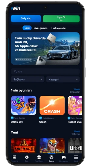 1Win - Casino Oyunları