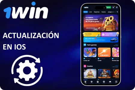 Actualizar 1Win en iOS