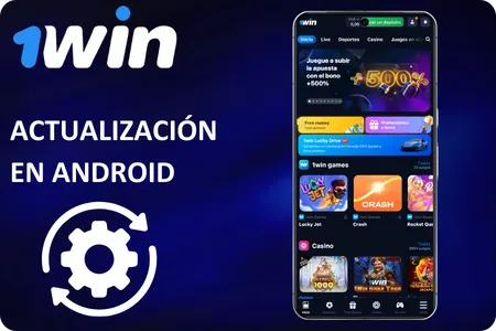 Mise à jour de 1Win sur Android