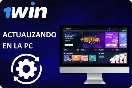Mise à jour de 1Win sur PC