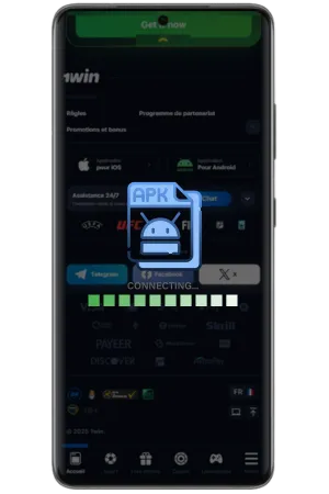 1Win app process download