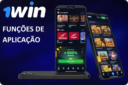 Principais funções do aplicativo 1Win